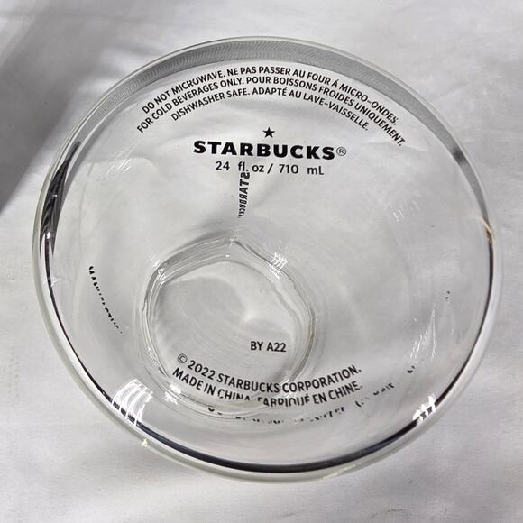 STARBUCKS 2022 COLD BREW COFFEE MAKER GLASS PITCHER 24OZ POUR OVER STYLE - Picture 3 of 9